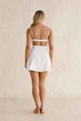 Truth Untold Mini Dress White