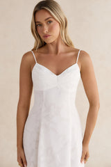 Truth Untold Mini Dress White