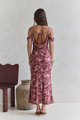 In The Night Maxi Dress Red