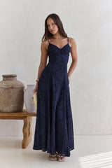Lost In The Skies Maxi Dress Navy