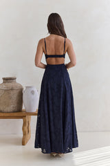 Lost In The Skies Maxi Dress Navy