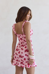 Softer Hearts Mini Dress Pink