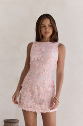 Junebug Mini Dress Pink
