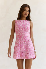 Wonderous Moment Mini Dress Pink