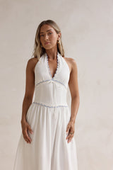 Days Of Dreaming Halter Maxi Dress White