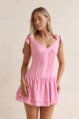 Heatwave Kiss Mini Dress Pink