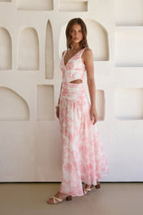 In Your Heart Maxi Dress Pink