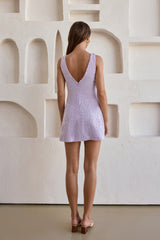 Lavender Fields Mini Dress Lilac