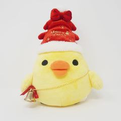 2008 Kiiroitori Red Tree Hat Plush - Rilakkuma Store & Net Shop Limited Christmas - San-X