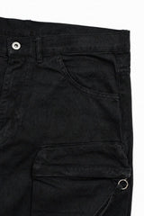 Cargo Trouser 8 Pockets - Black - Savys Retail -