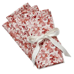 Cloth Napkin S/4 - Coral Floral