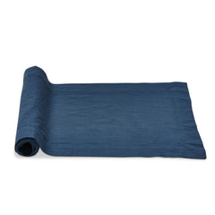 Cloth Table Runner - Blue Woven Weave