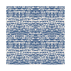 Cocktail Napkin - Blue Dots