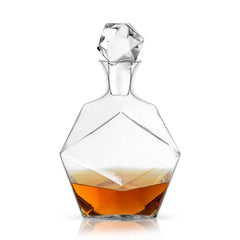Faceted Crystal Decanter