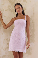 Moment Of Joy Mini Dress Lilac
