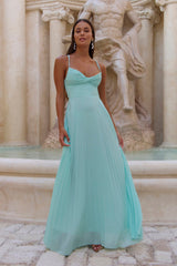 Better Days Plisse Maxi Dress Mint