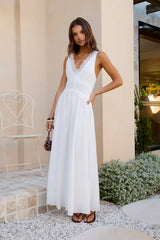 Villa Nova Maxi Dress White