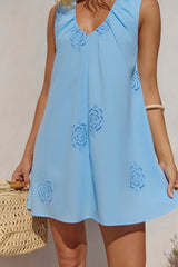 Love For The Moment Mini Dress Blue