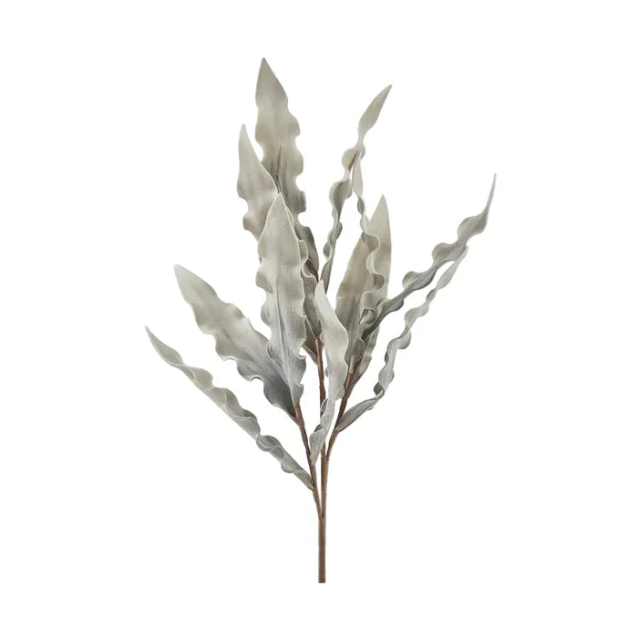 Gray Wavy Leaf Spray