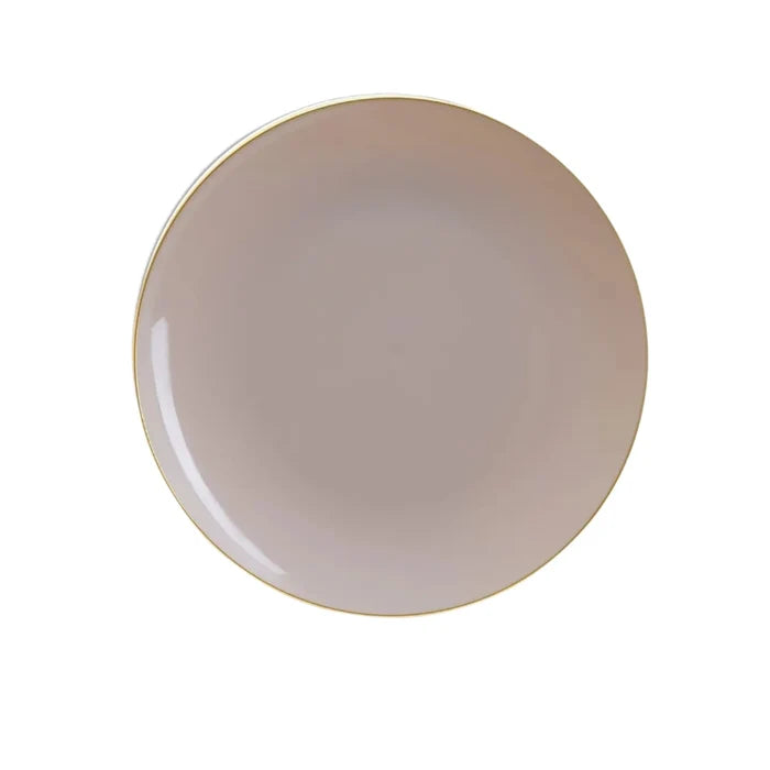 Plastic Plate (Large) - Linen