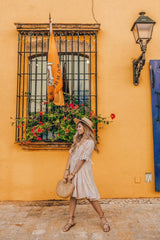 Wave After Wave Dress Beige
