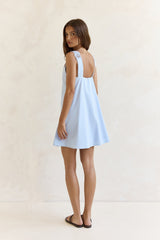 Inner Reflections Mini Dress Blue