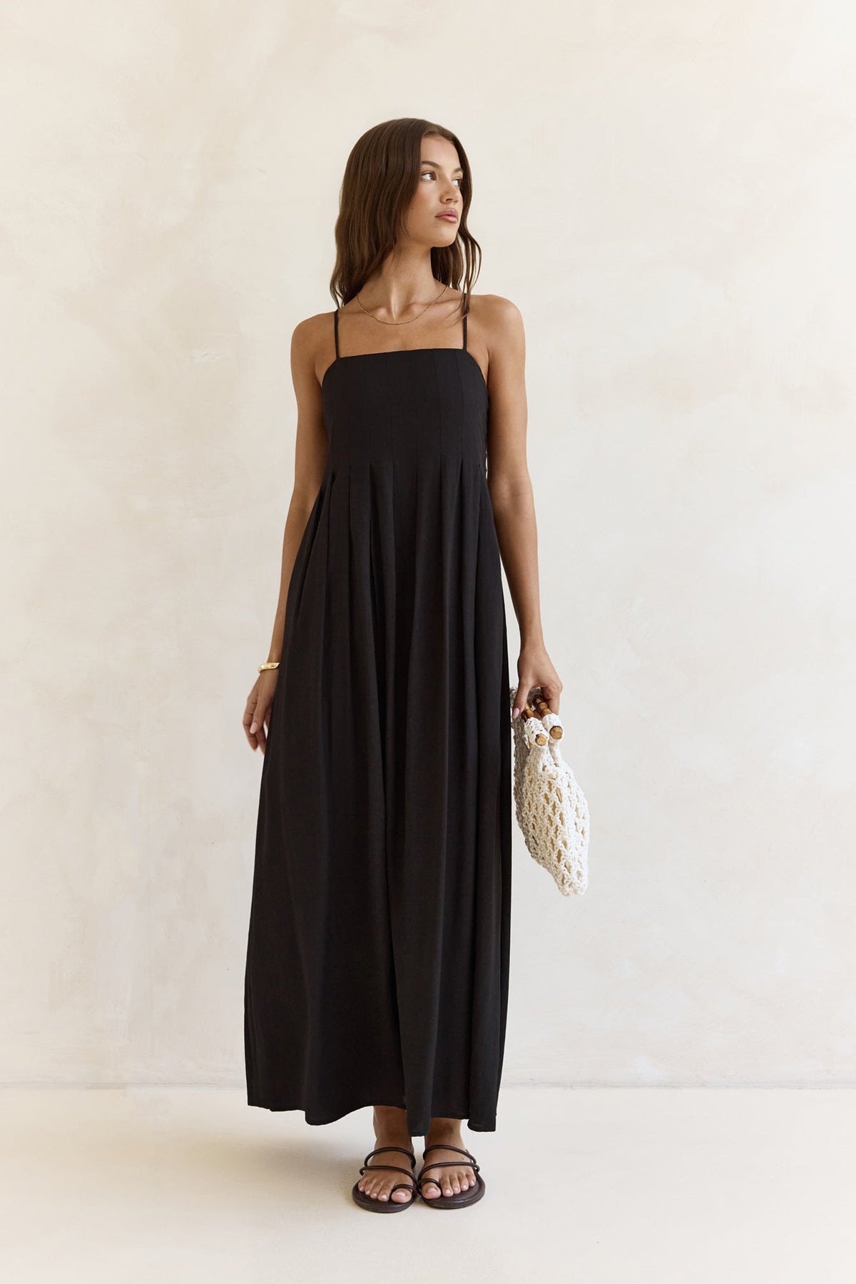 Highrise Skies Maxi Dress Black