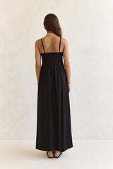 Highrise Skies Maxi Dress Black