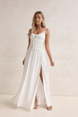 Sunbeam Days Maxi Dress White