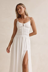 Sunbeam Days Maxi Dress White