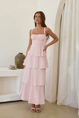 In Your Orbit Maxi Dress Pink