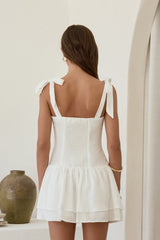 Heatwave Kiss Mini Dress White