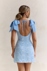 Daydreamers Mini Dress Blue