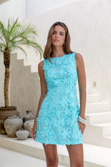 Junebug Mini Dress Blue