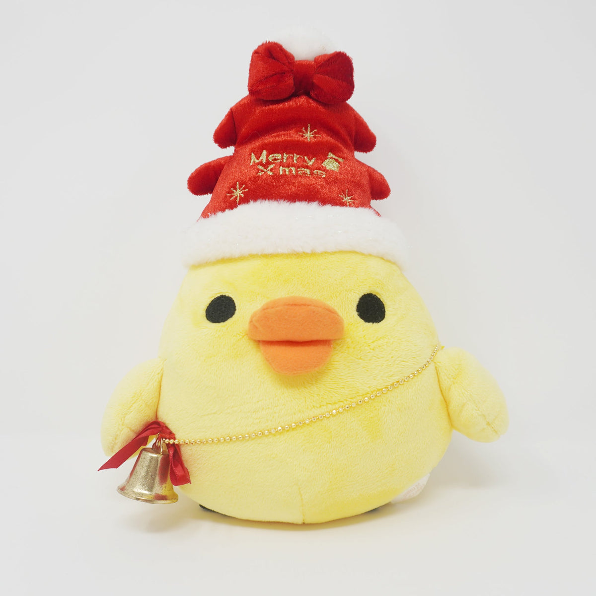 2008 Kiiroitori Red Tree Hat Plush - Rilakkuma Store & Net Shop Limited Christmas - San-X