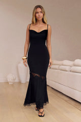 Count The Days Maxi Dress Black