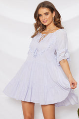 Wave After Wave Dress Lavender