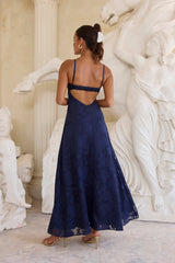 Habita Maxi Dress Navy