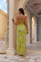 Garden Of Eden Maxi Dress Green