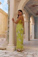 Garden Of Eden Maxi Dress Green