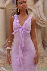 Letters To You Maxi Dress Lilac