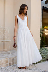 Villa Nova Maxi Dress White