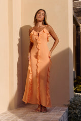 Cool With You Maxi Dress Orange