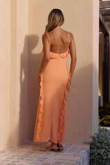 Cool With You Maxi Dress Orange