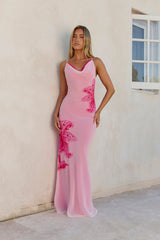 Lily Glowspell Maxi Dress Pink