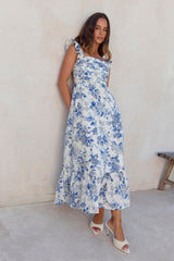 Bloom By Bloom Maxi Dress Blue