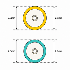 SC to SC Simplex 2.0mm Patch Cables - BendSafe